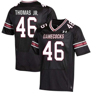 Men Bryan Thomas Jr. Black South Carolina #46 Stitched Jersey 671490-876