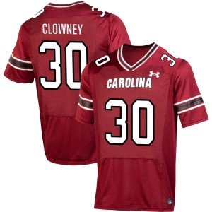 Men Demon Clowney Garnet South Carolina #30 2025-26 Jersey 239274-765