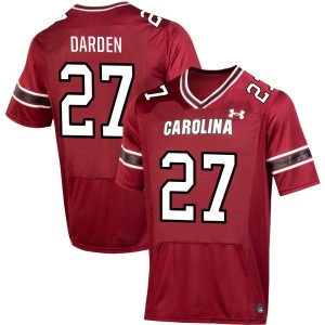 Men Donovan Darden Garnet University of South Carolina #27 Embroidery Jerseys 661059-642