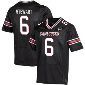Men Dylan Stewart Black South Carolina #6 High School Jersey 385072-809