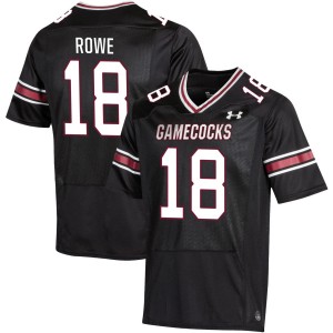 Men Brian Rowe Black South Carolina #18 Game Jersey 985749-298