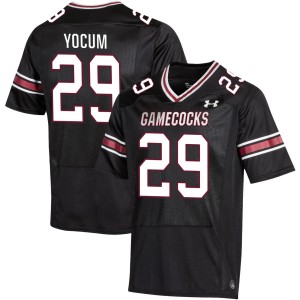 Men Gunnar Yocum Black South Carolina Gamecocks #29 Alumni Jerseys 562171-301