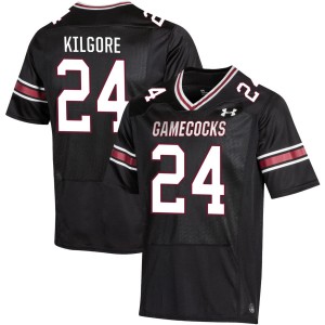 Men Jalon Kilgore Black Gamecocks #24 Player Jerseys 199732-246