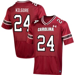 Men Jalon Kilgore Garnet South Carolina #24 Official Jerseys 883736-975