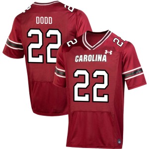 Men Jaquavious Dodd Garnet Gamecocks #22 Embroidery Jerseys 986580-495