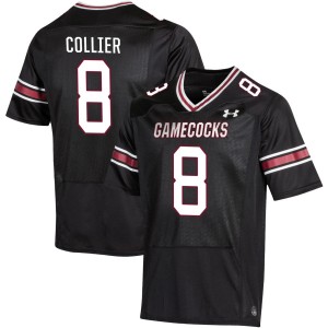 Men Judge Collier Black University of South Carolina #8 Player Jersey 306710-401