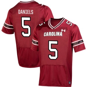 Men Kendall Daniels Garnet Gamecocks #5 Official Jerseys 853150-406