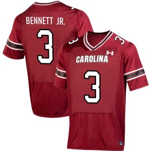 Men Mazeo Bennett Jr. Garnet Gamecocks #3 Limited Jerseys 523253-916