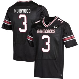 Men Myles Norwood Black University of South Carolina #3 Alumni Jersey 240730-876