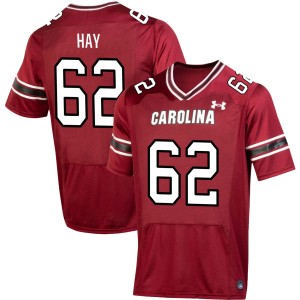 Men Nolan Hay Garnet University of South Carolina #62 Alumni Jerseys 265497-724