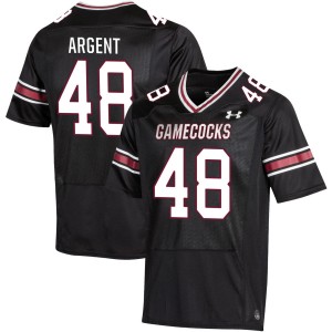 Men Peyton Argent Black South Carolina #48 Player Jersey 864098-631