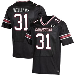 Men Peyton Williams Black South Carolina Gamecocks #31 Limited Jerseys 731617-832
