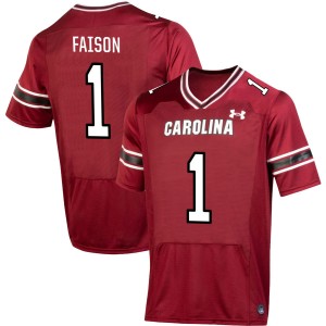 Men Rahsul Faison Garnet University of South Carolina #1 2025-26 Jerseys 913455-148