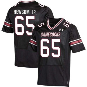 Men Rodney Newsom Jr. Black Gamecocks #65 Game Jersey 455051-209