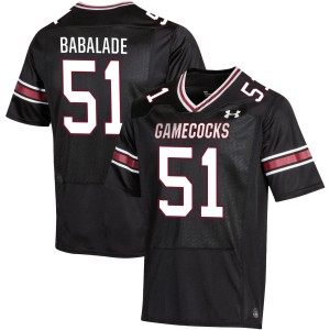 Men Tree Babalade Black South Carolina #51 Stitched Jersey 606442-574