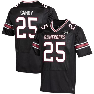 Men Zahbari Sandy Black South Carolina Gamecocks #25 Alumni Jerseys 473095-313