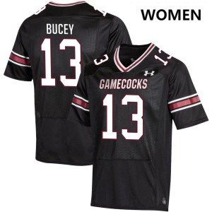 Women David Bucey Black Gamecocks #13 2025-26 Jerseys 610021-985