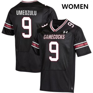 Women Desmond Umeozulu Black University of South Carolina #9 2025 Jerseys 969001-730