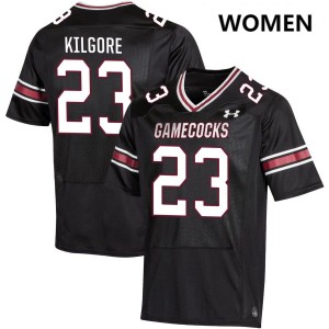 Women Gerald Kilgore Black South Carolina Gamecocks #23 2025 Jersey 537538-281