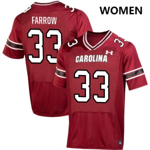 Women Kyler Farrow Garnet University of South Carolina #33 Replica Jersey 332561-901