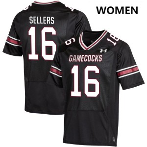 Women LaNorris Sellers Black University of South Carolina #16 University Jersey 487006-746