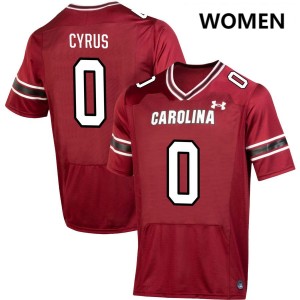 Women Lex Cyrus Garnet South Carolina Gamecocks #0 Limited Jersey 334271-643