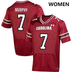 Women Shawn Murphy Garnet Gamecocks #7 Alumni Jersey 708417-499