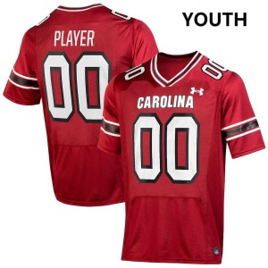 Youth Custom Garnet South Carolina #00 Replica Jersey 429430-388