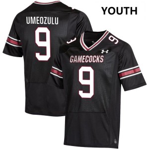 Youth Desmond Umeozulu Black South Carolina #9 Replica Jerseys 467273-176