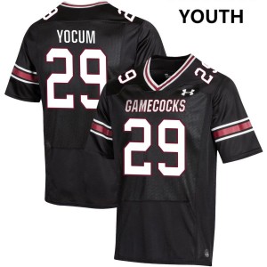Youth Gunnar Yocum Black University of South Carolina #29 High School Jersey 935066-985