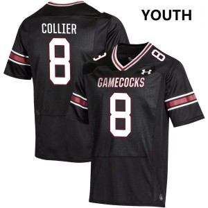 Youth Judge Collier Black University of South Carolina #8 Limited Jerseys 478291-519