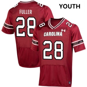 Youth Matt Fuller Garnet South Carolina Gamecocks #28 High School Jersey 217412-373