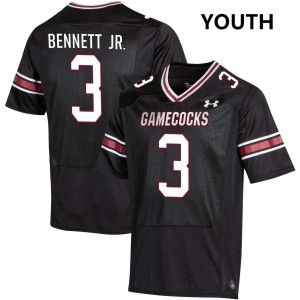 Youth Mazeo Bennett Jr. Black South Carolina #3 Alumni Jersey 104275-246