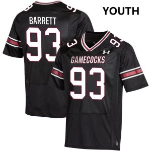 Youth Nick Barrett Black South Carolina Gamecocks #93 2025-26 Jersey 235088-949