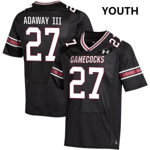 Youth Oscar Adaway III Black Gamecocks #27 Player Jersey 203497-352