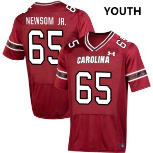 Youth Rodney Newsom Jr. Garnet Gamecocks #65 Player Jersey 266359-842