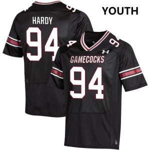 Youth Zavion Hardy Black South Carolina #94 Replica Jersey 450511-675